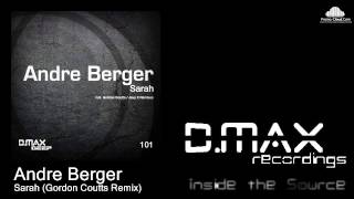 Andre Berger - Sarah (Gordon Coutts Remix)