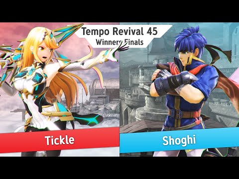 Tempo Revival 45 - Tickle (Pyra Mythra) Vs. Shoghi (Ike) - Winners Finals - Smash Ultimate