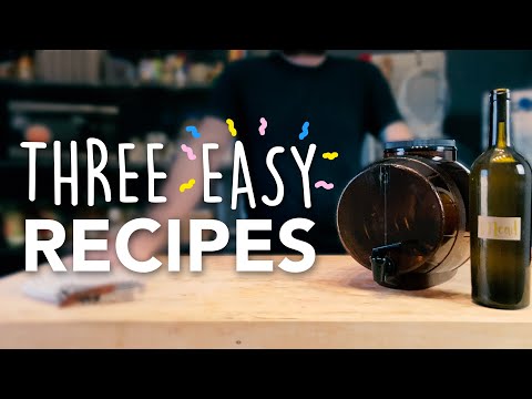 EASY Mr. Beer RECIPES for Beginner Brewers | How to use your kit for simple Cider, Mead, and Wine