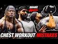 Chest Training Mistakes w/ Drake