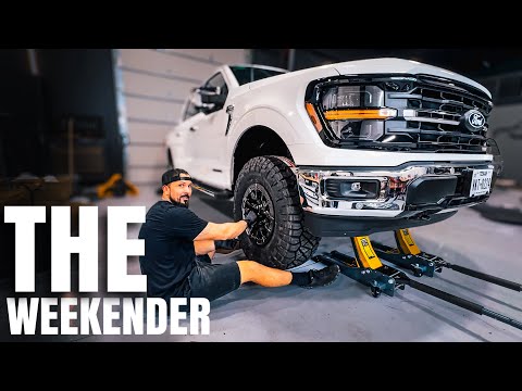 Stock 2024 F150 gets 35 inch tires & Bronco Raptor Wheels