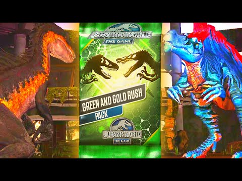 INDORAPTOR Vs SPINOSAURUS, FIGHT FOR GOLD | JURASSIC WORLD THE GAME