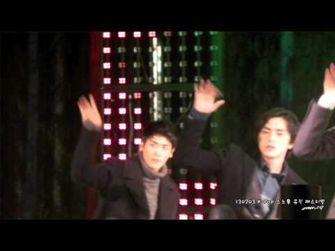 130203 K-Pop Snow Music Festival - Neverend [Hyungsik]