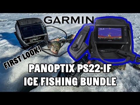 First Look At Garmin Panoptix PS22-IF Ice Fishing Bundle