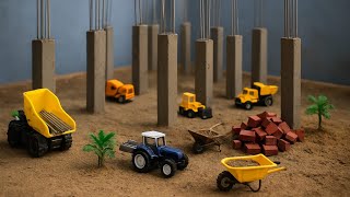 Diy Mini House Building Construction || Making House Building with Bricks and Ciment 