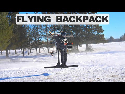 All-Electric Flying Backpack | Ascend Dynamics SKYPAK V1