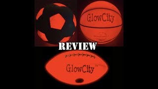 Glow City Soccer Ball / Football Review