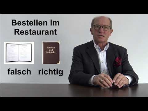 Knigge-Tipp Nr. 8: Bestellen im Restaurant
