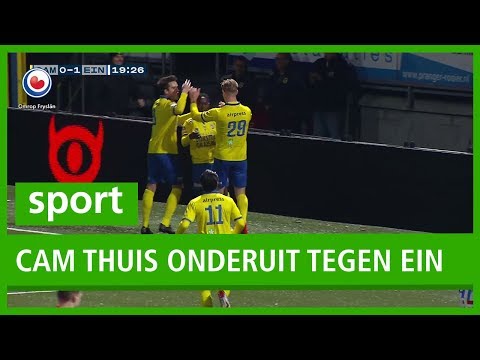 SPORT: SC Cambuur thuis kansloos onderuit tegen FC Eindhoven