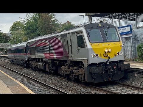 Irish Rail Class 201 Locomotive 207 & Generator Van 9602 - City Hospital