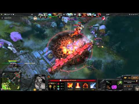 LGD Gaming vs Virtus.pro Lower Bracket 4B Game 1 Recap - The International 2015 - BRUCE.GG