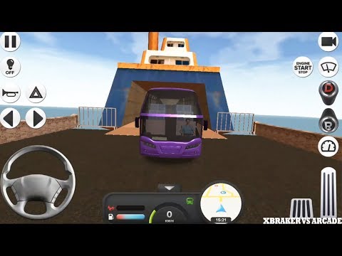 Coach Bus Simulator | New Bus Unlocked: Passnagers Transoprt to Bruxelles - Android GamePlay HD