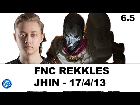 FNC Rekkles - Jhin vs Lucian - EUW Ranked