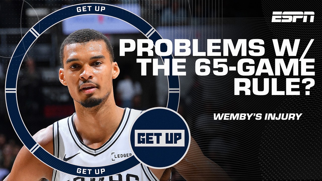 Should the NBA make THIS change to the 65-game rule? 'Now it's A PROBLEM!' | Get Up
