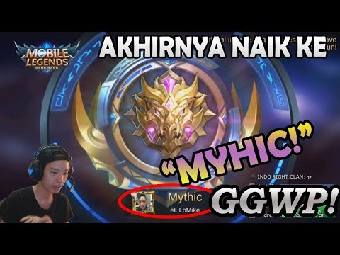 NAIK KE MYTHIC ? GAMPANG SEKALI KALO KAYAK BEGINI!! MOBILE LEGENDS INDONESIA