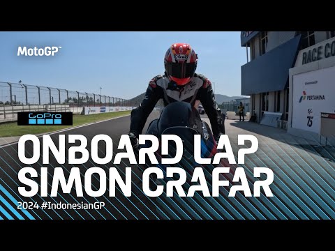 Going for a lap at the Pertamina Mandalika International Circuit 💨 | GoPro Lap with Simon Crafar