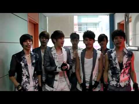 120618 INFINITE-Greeting@Music Bank in Hong Kong 2012