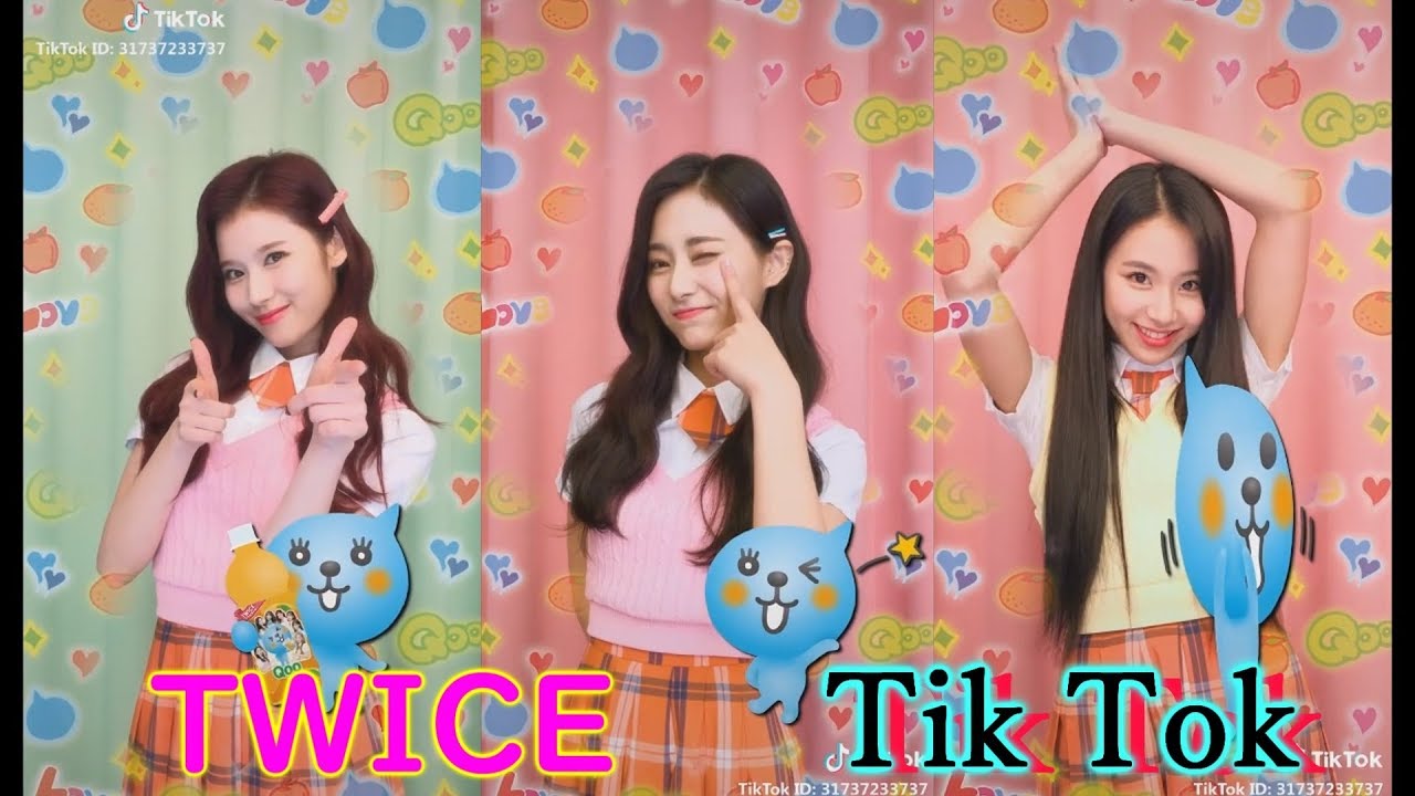 TWICE　TWICEがTikTokに挑戦