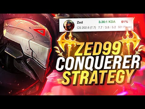 ZED99 HAS A NEW STRATEGY - CONQUEUROR ZED (BUFFED 10.14)