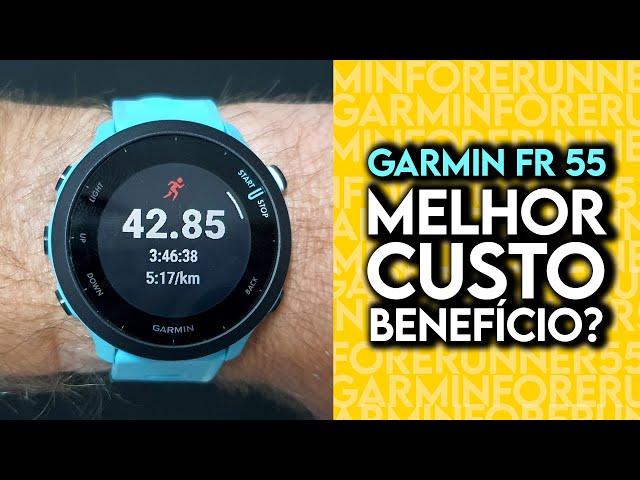 FORERUNNER 55 - GPS com MELHOR CUSTO BENEFÍCIO?