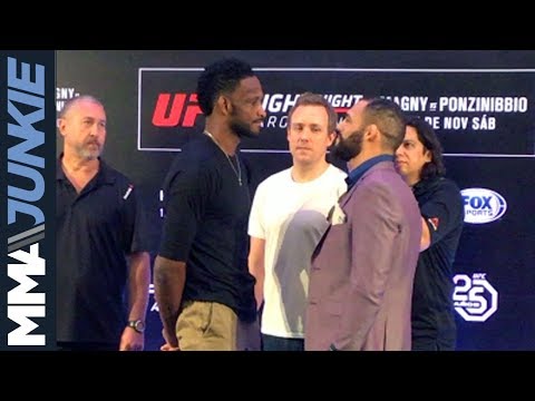 UFC Fight Night 140: Main card fighters face off at media day