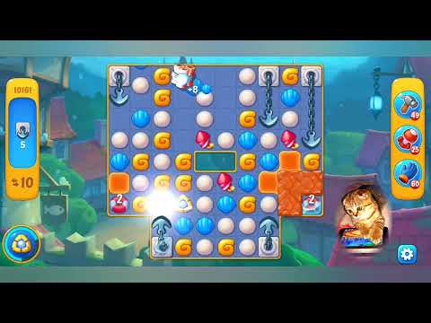 Fishdom 2022, no Boosters,  10161  level  -  прохождение без бустеров,  10161  уровень.