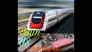 Crackers vs train prank video must watch.....