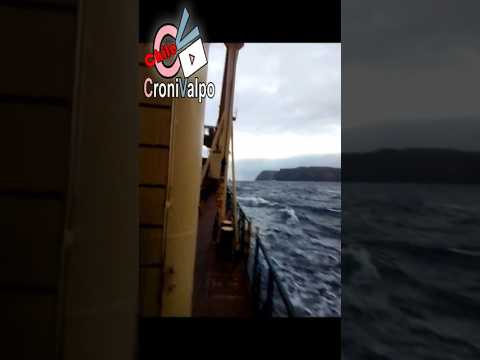 2019 llegando por mar a Rapa Nui - buque Danstar #valparaiso #chile