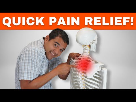 Easiest Way To Get QUICK Upper Back Pain Relief: T4 Syndrome