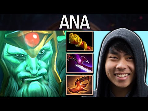 Wraith King Dota 2 Gameplay Ana with 21 Kills and MKB