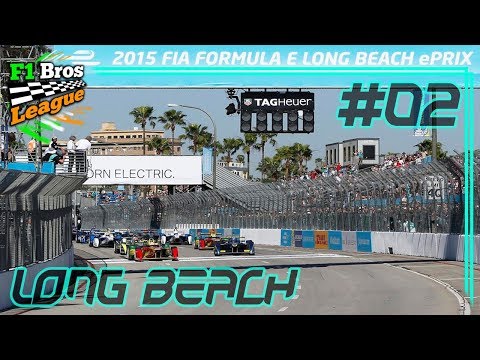 LOTTERER STINKT! - Rennen 2: Long Beach | FORMEL E KARRIERE | F1 Bros League | KrazyKennez