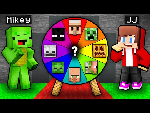 JJ and Mikey Found Steal MOBS Roulette in Minecraft ! - Maizen
