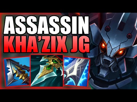 HOW TO PLAY ASSASSIN KHA'ZIX JUNGLE & CARRY AFTER THE RECENT DURABILITY CHANGES! - League of Legends