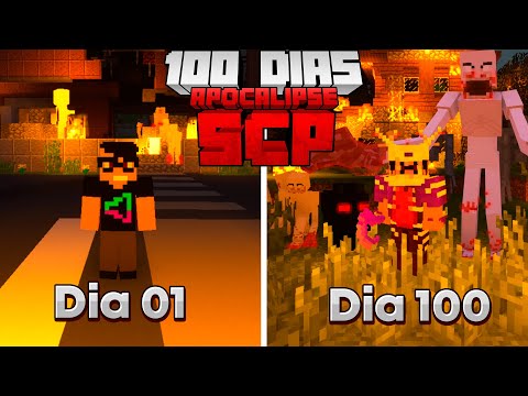 SOBREVIVI 100 DIAS EM UM APOCALIPSE SCP NO MINECRAFT HARDCORE - O FILME