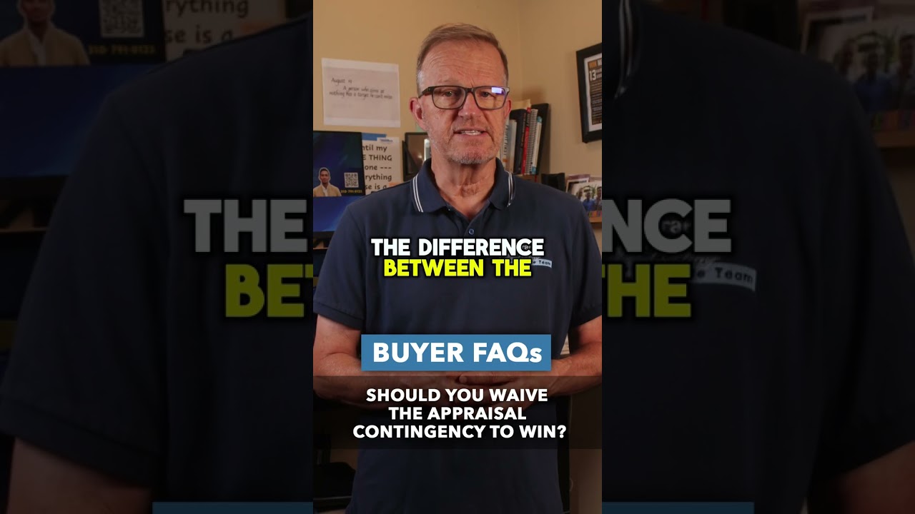 Should you waive the appraisal contingency to win?