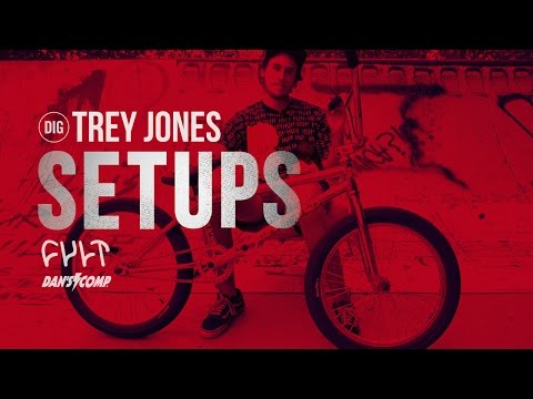 BIKE CHECK - Trey Jones Cult Setup - DIG BMX