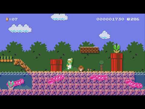 Wiggler Waters by Lugigi - Super Mario Maker 2 - No Commentary 1bu