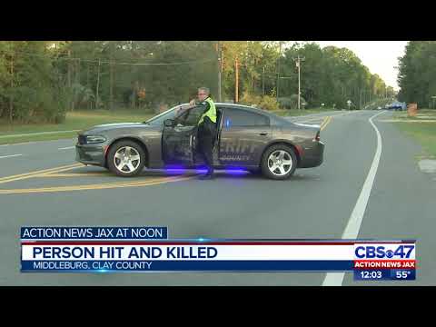 Person dead after hit by two cars in Clay County