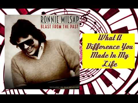 Ronnie Milsap -- What A Difference You Made In My Life (Live 1981)