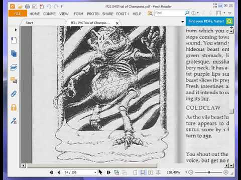 Let's Play Trial of Champions (Fighting Fantasy Game Book) Part 3