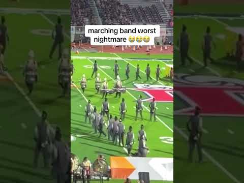 its okay he recovered really well #marchingband #txhsbands #fail #marchingbandfail #bandkids