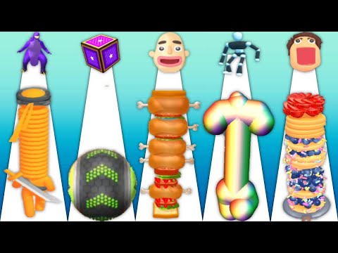 Long Neck Run, Going Balls, Sandwich Runner, Tall man Run - Playing 666 Youtube Short Games