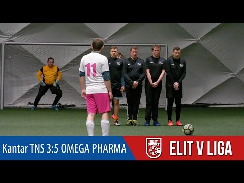Kantar TNS 3:5 OMEGA PHARMA - ELIT V Liga ZIMA 2017