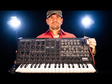 The Original Korg MS-20 In Action