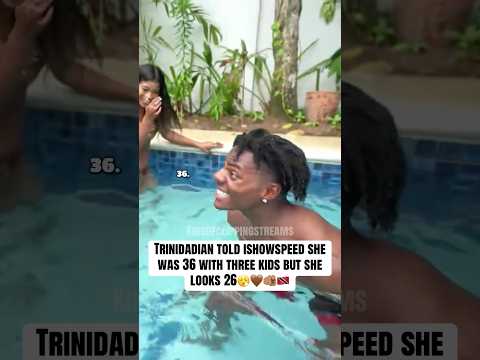 Speed didn’t believe fineshyt was 36 #ishowspeed #trinidad #trinidadandtobago #caribbean #fyp #irl