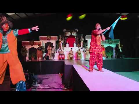 San Francisco Peten bailo punta en el srrtamen de belleza. En su feria patronal. 