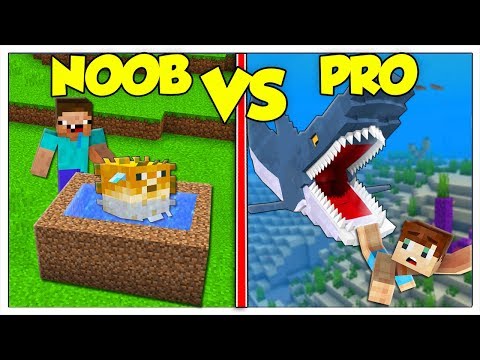 ACQUARIO NOOB CONTRO ACQUARIO PRO! - Minecraft ITA