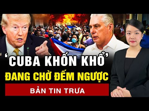 Donald Trump mô tả Cuba đang “thoi thóp chờ đếm ngược” | 60 Giây Tinh Hoa TV