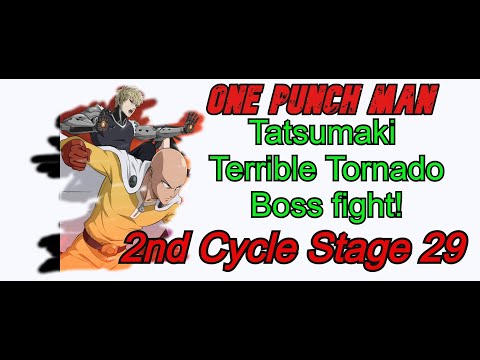 One Punch Man The Strongest | Tatsumaki Boss! (Terrible Tornado) 2nd Cycle Stage 29