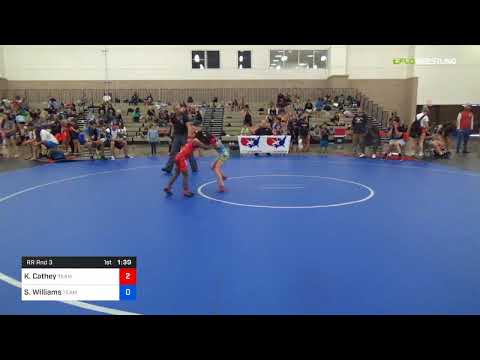 2018 Women's National /Intermediate Girls 50 RR Rnd 3 - KiMorah Cathey (Team) Vs. Sasha Williams (